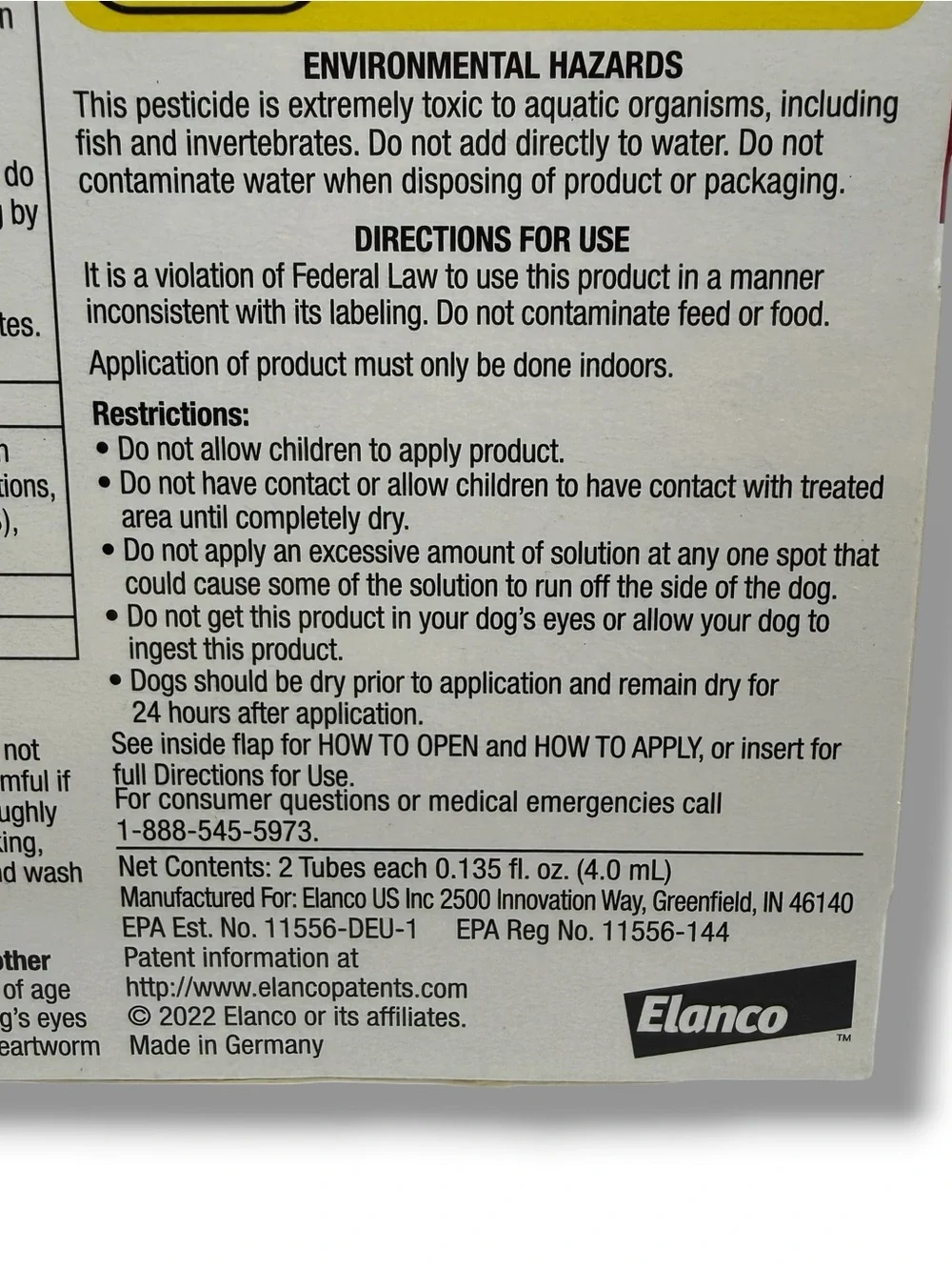 K9 Advantix II XL Dog Flea Tick Mosquito Treatment 2-Month Over 55 lbs 2 Dose